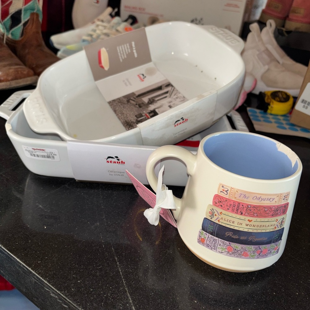Staub Baking Dishes & Mug